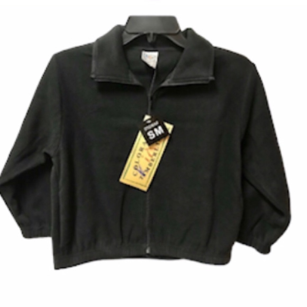 🆕 NWT Colorado Timberline Black Full Zip Fleece